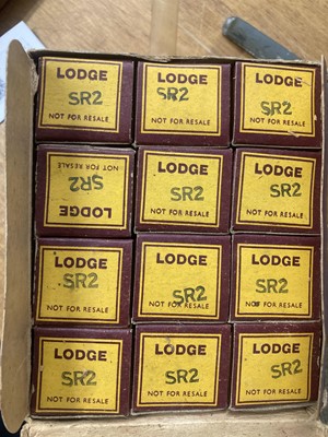 Lot 482 - Spark Plugs. Lodge Plugs, SR2, 12 spark plugs as new in original card packaging