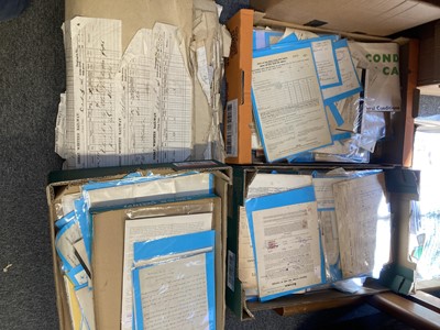 Lot 43 - Railways. 3 albums of postcards & photos, 20th c.