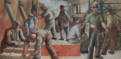 Lot 364 - Fishwick (Clifford, 1923-1997). Group of Workers