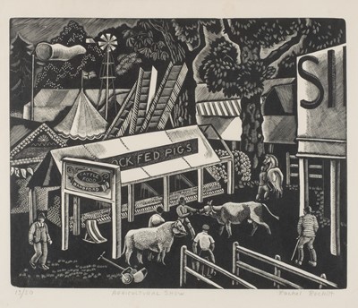 Lot 252 - Reckitt (Rachel, 1908-1995). Agricultural Show, wood engraving