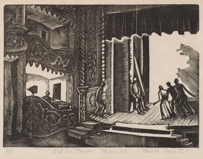Lot 257 - Reckitt (Rachel, 1908-1995). Old Vic Theatre, Rehearsal, 1949