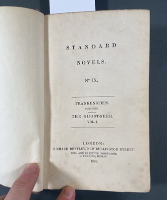 Lot 664 - Shelley (Mary). Frankenstein, 1839, Bentley edition