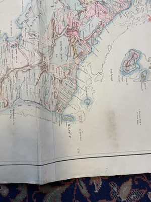 Lot 91 - Seychelles. Hobbs (S. B.), Map of the Island of Mahe, Seychelles, 1900