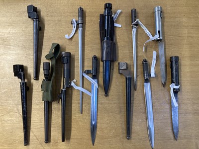 Lot 163 - Bayonets. A mixed collection