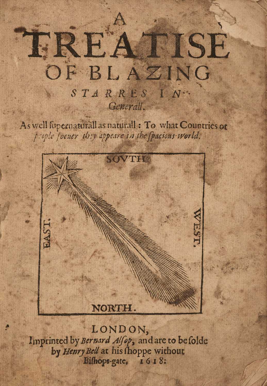 Lot 302 - Nausea (Fridericus). A Treatise of Blazing Starres in Generall..., 1618