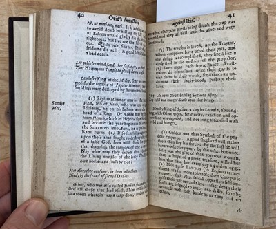 Lot 330 - Jones (John). Ovid's Invective or Curse against Ibis, 1st edition, 1658