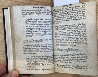 Lot 330 - Jones (John). Ovid's Invective or Curse against Ibis, 1st edition, 1658