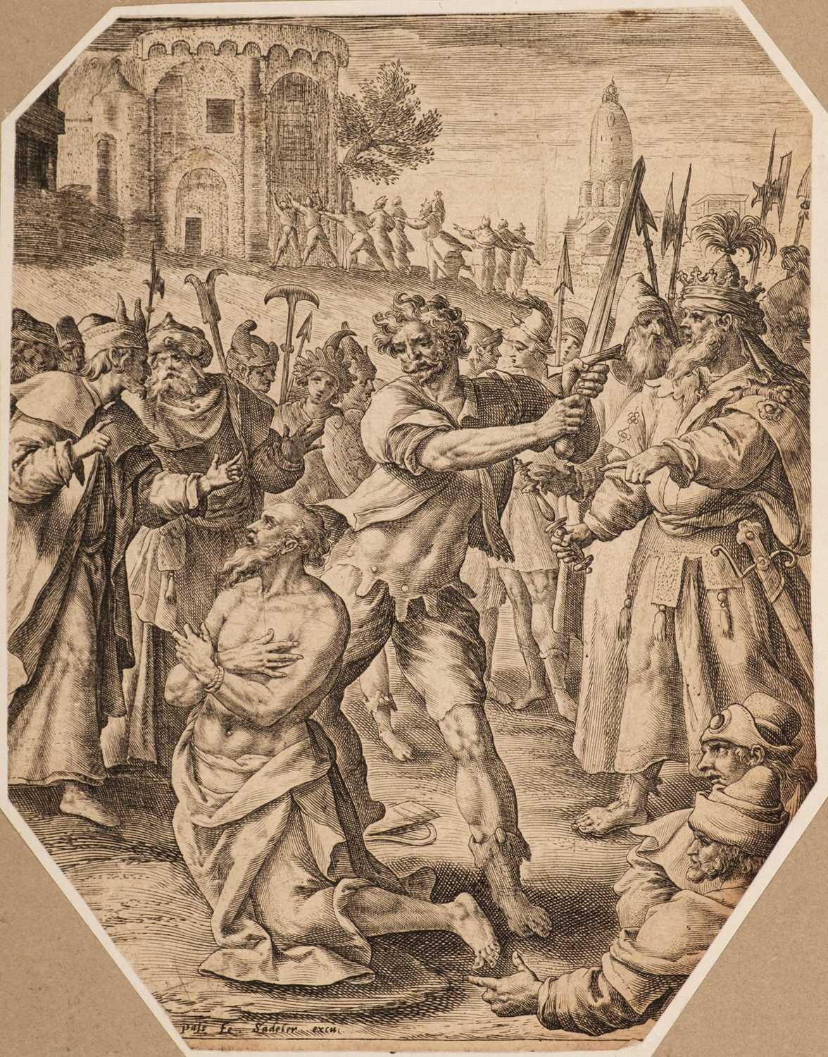 Lot 267 - Old Master Prints. An album of approximately