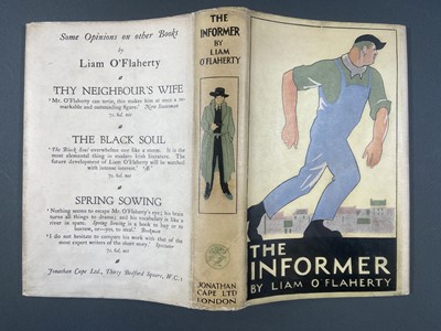 Lot 769 - O' Flaherty (Liam). The Informer, 1st edition, 1925