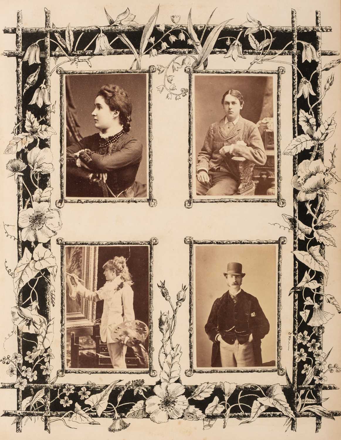 Lot 19 - France. An album containing approximately 150 photographs of French views, buildings and people