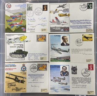 Lot 5 - Aviation FDCs. A collection of over 500 aviation and military-related First Day Covers, 1970s to the present