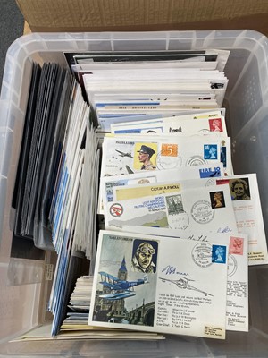 Lot 308 - Aviation FDCs. A collection of over 500 aviation and military-related First Day Covers, 1970s to the present