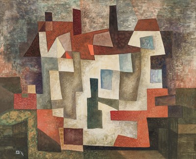 Lot 363 - Stickland (Edgar E.). Abstract Forms, 1951..., and three others