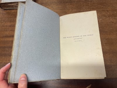 Lot 17 - Cherry-Garrard (Apsley). The Worst Journey in the World, Antarctic 1910-1913, 2 volumes, 1922