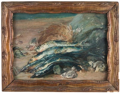 Lot 310 - School of Paris. Nature morte aux hareng, circa 1910