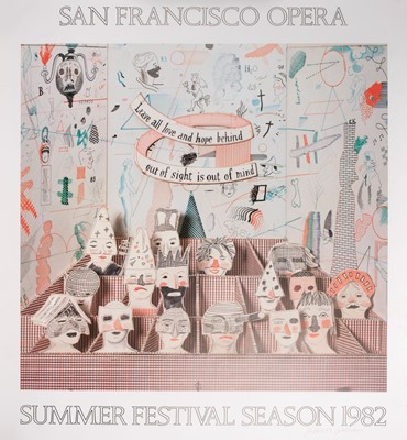 Lot 295 - Hockney (David, 1937-). San Francisco Opera, Summer Festival Season 1982