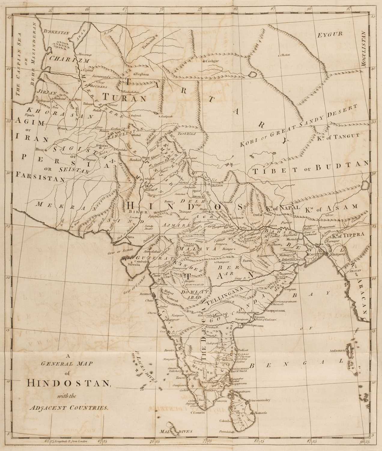 Lot 25 - Dow (Alexander, translator). The History of Hindostan, 2 volumes, 1st edition, 1768