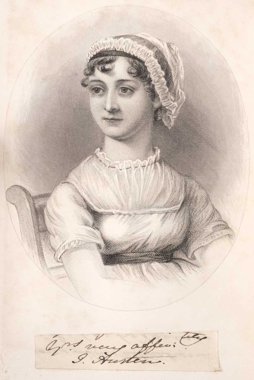 Lot 670 - Austen (Jane, 1775-1817). Signature, cut from a letter, no date