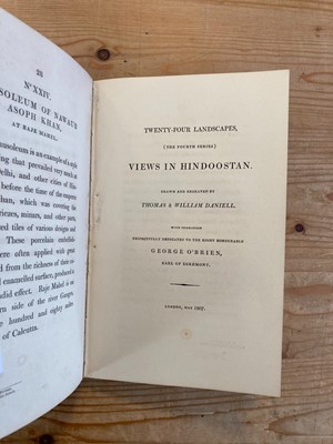 Lot 22 - Daniell (Thomas). Oriental Scenery. Twenty-Four Views in Hindoostan..., 1795-1807