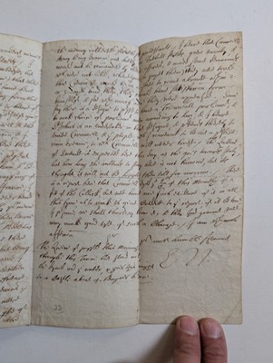 Lot 449 - Nicholas (Edward, 1593-1669), English officeholder and politician..., Autograph Letter Signed