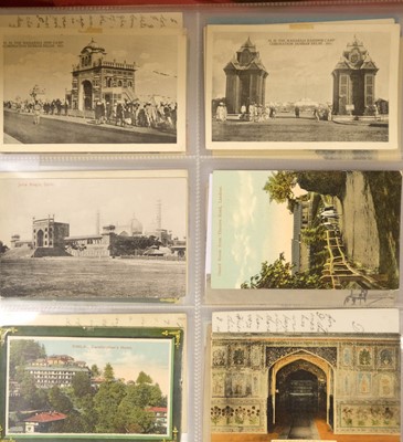 Lot 298 - Collection of 132 photographic postcards of views and scenes in India, circa 1908-1912