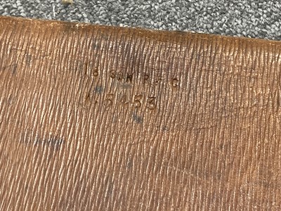 Lot 464 - Royal Flying Corps. A WWI RFC 18 Squadron brown leather aircraft satchel