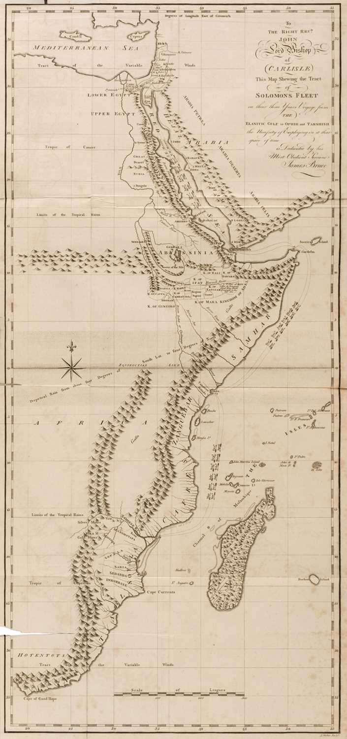 Lot 12 - Bruce (James). Travels to Discover the Source of the Nile, in the Years..., 1790, 5 volumes