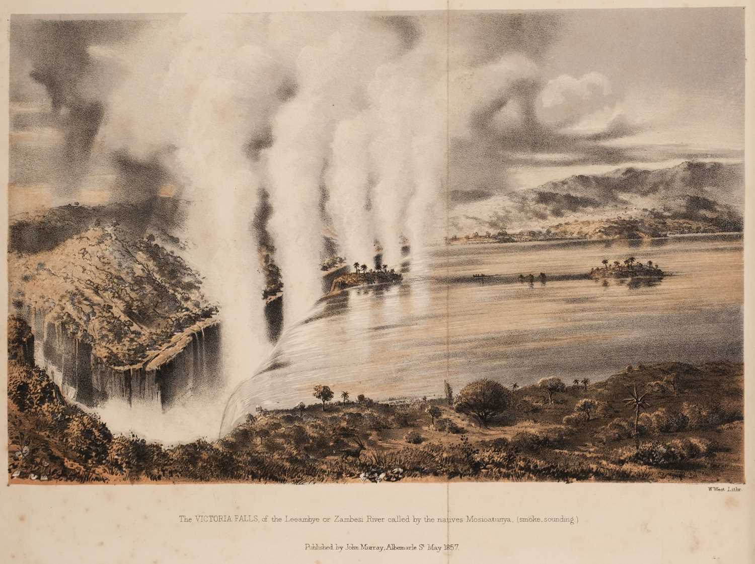 Lot 46 - Livingstone (David). Missionary Travels, 1st edition, 1857