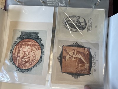 Lot 419 - German and Austrian Bookplates. A collection of 300 ex-libris...