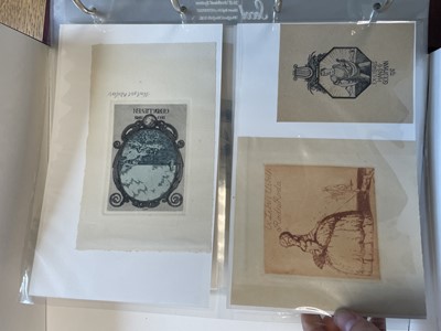 Lot 419 - German and Austrian Bookplates. A collection of 300 ex-libris...