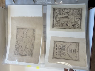 Lot 419 - German and Austrian Bookplates. A collection of 300 ex-libris...