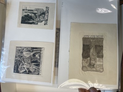 Lot 419 - German and Austrian Bookplates. A collection of 300 ex-libris...