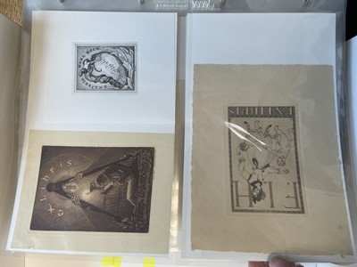 Lot 419 - German and Austrian Bookplates. A collection of 300 ex-libris...