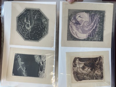Lot 419 - German and Austrian Bookplates. A collection of 300 ex-libris...