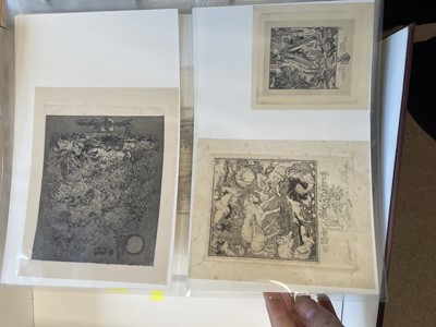 Lot 419 - German and Austrian Bookplates. A collection of 300 ex-libris...