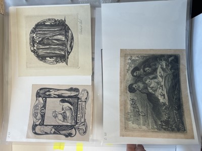 Lot 419 - German and Austrian Bookplates. A collection of 300 ex-libris...