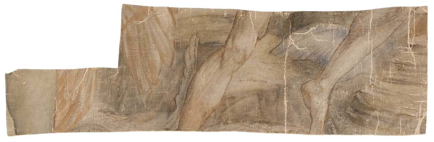 Lot 104 - Burne-Jones (Edward Coley, 1833-1898). Cartoon study for the Death of Medusa II, circa 1881-1882