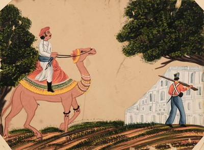 Lot 20 - Company School. An album of fifty-eight Indian mica paintings, circa 1850