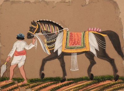 Lot 20 - Company School. An album of fifty-eight Indian mica paintings, circa 1850