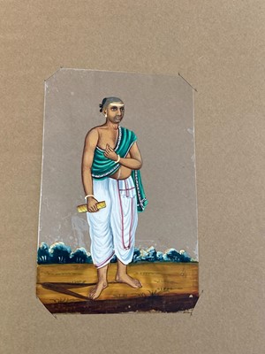 Lot 20 - Company School. An album of fifty-eight Indian mica paintings, circa 1850