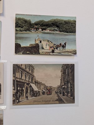 Lot 193 - Cornwall postcards. A collection of 90 postcards of Cornwall, all pre-1920