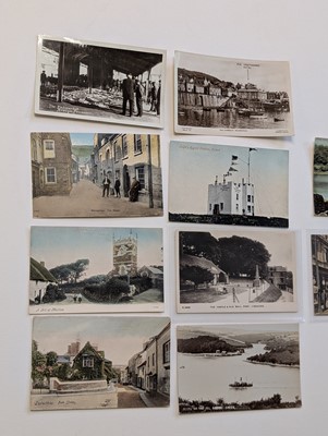 Lot 193 - Cornwall postcards. A collection of 90 postcards of Cornwall, all pre-1920