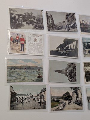 Lot 193 - Cornwall postcards. A collection of 90 postcards of Cornwall, all pre-1920