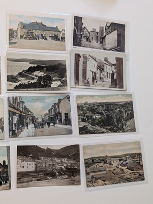 Lot 193 - Cornwall postcards. A collection of 90 postcards of Cornwall, all pre-1920