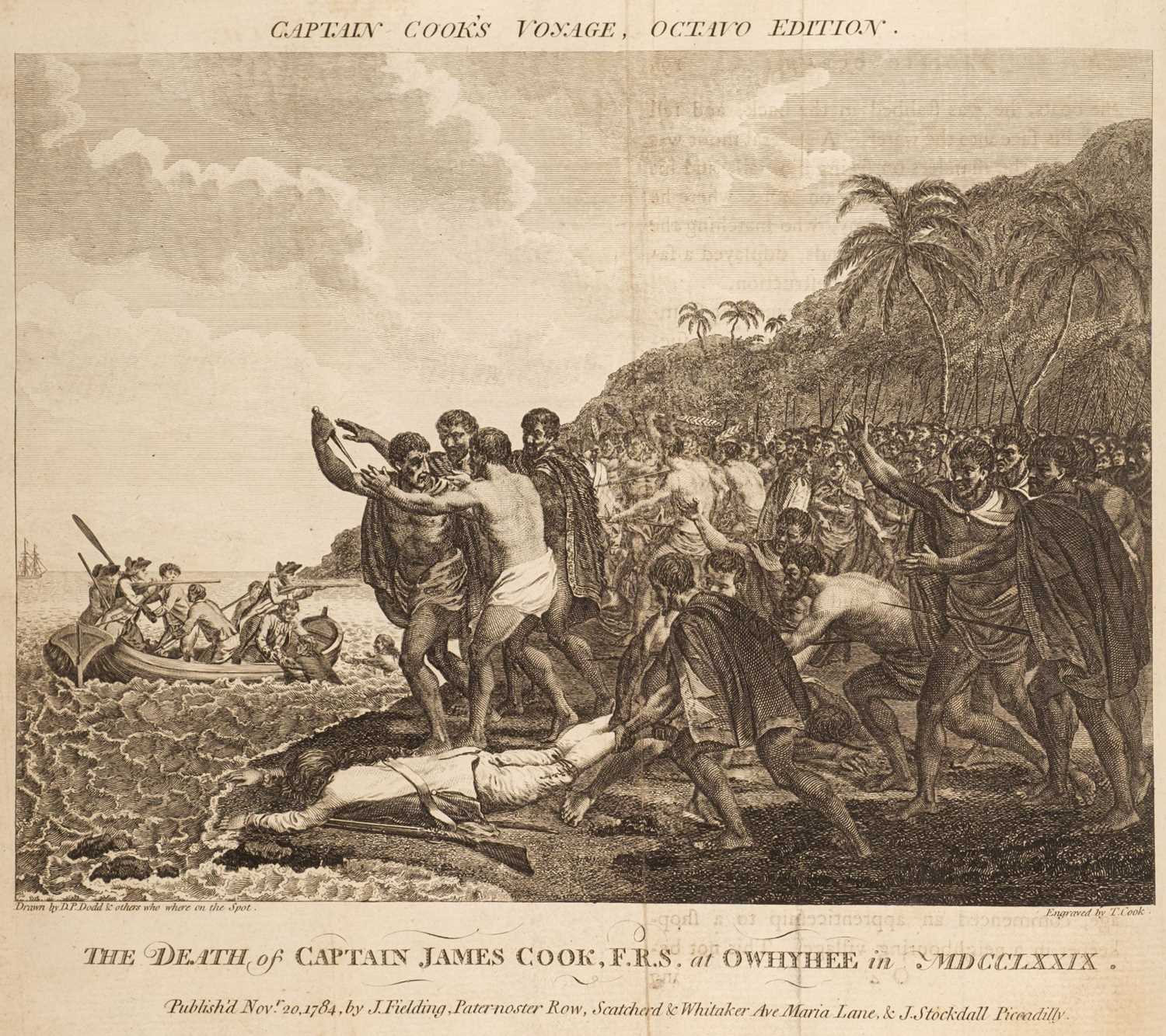 Lot 21 - Cook (James). A Voyage to the Pacific Ocean, 4 volumes, octavo abridged edition, 1784-85