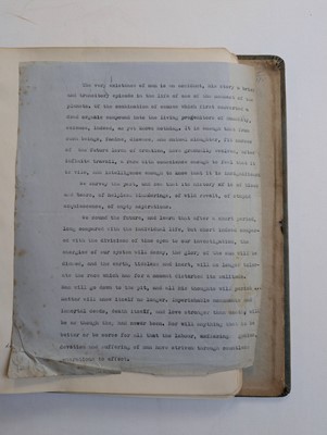 Lot 288 - Rimbaud (Arthur). A very early typed English translation of 'Une saison en enfer', by Ernest Gye, c. 1930
