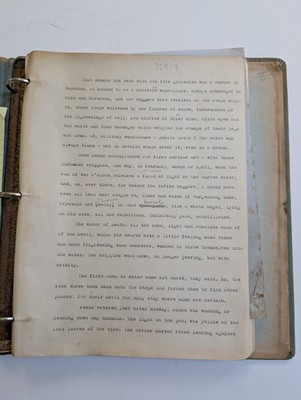 Lot 288 - Rimbaud (Arthur). A very early typed English translation of 'Une saison en enfer', by Ernest Gye, c. 1930
