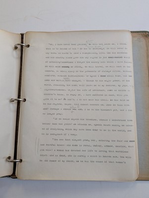 Lot 288 - Rimbaud (Arthur). A very early typed English translation of 'Une saison en enfer', by Ernest Gye, c. 1930