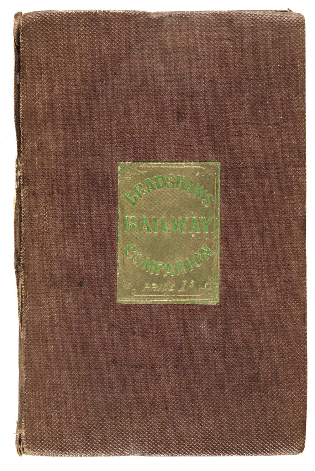 Lot 136 - Bradshaw (George). Bradshaw's Railway Companion, containing the Times of Departure, Fares...