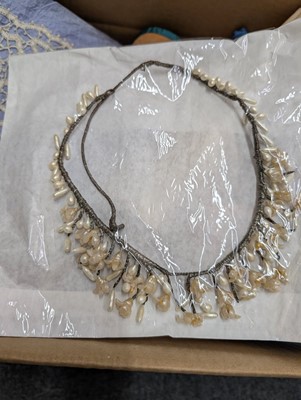 Lot 455 - Lace. A collection of lace, 19th-early 20th century